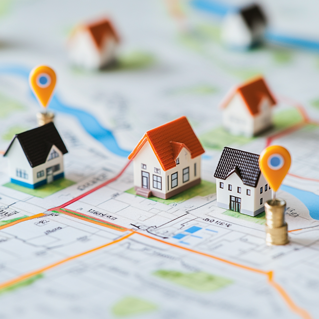 Localização nos leilões de imóveis